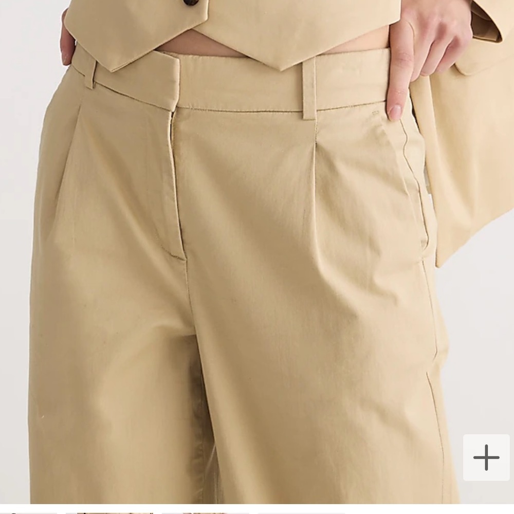 NWT J. Crew Straight-leg essential pant in lightweight chino